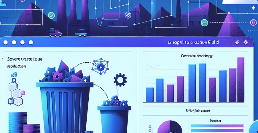 生产现场浪费严重？ERP 系统现场浪费管控策略